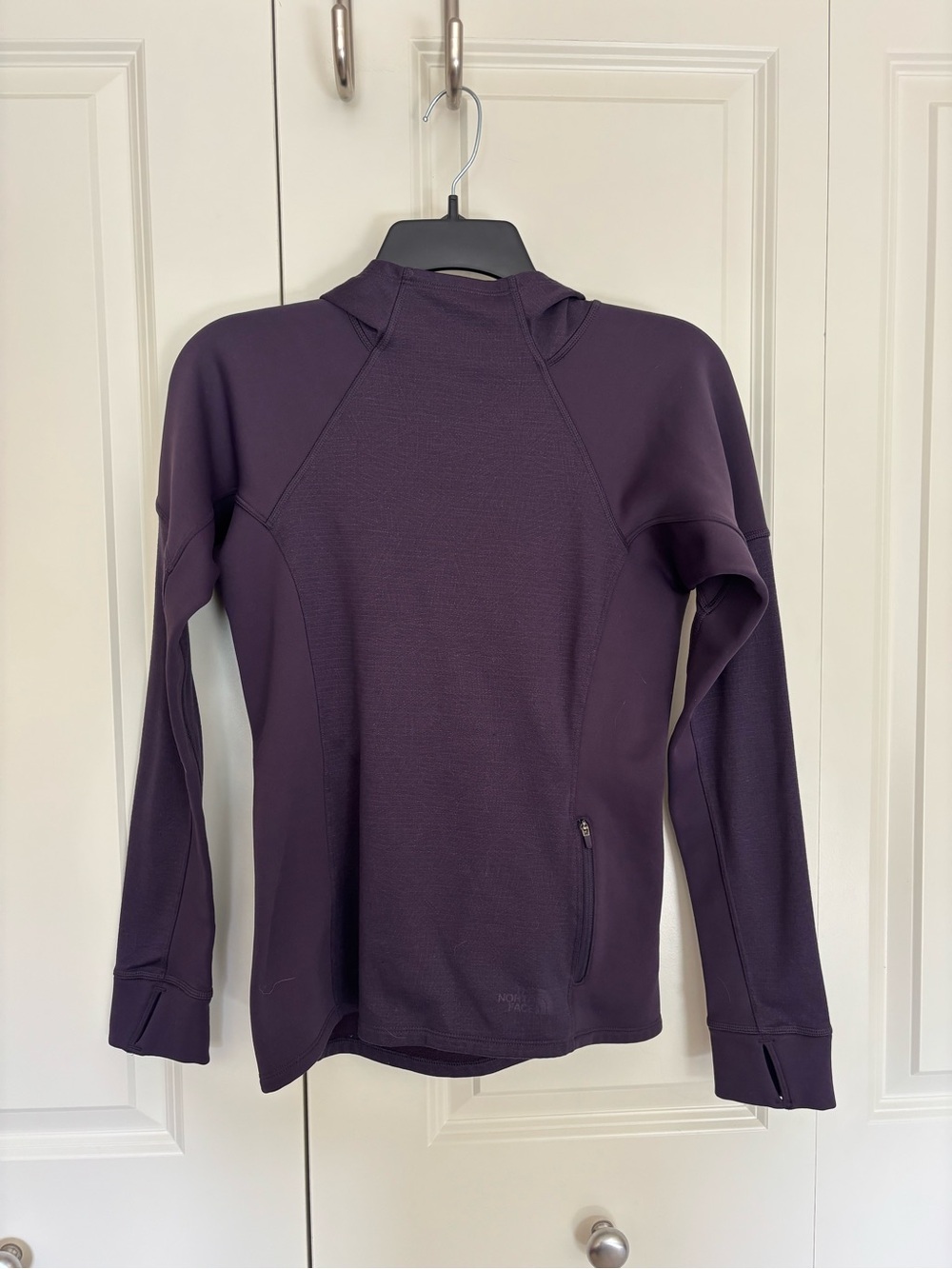 Women’s northface flash dry purple hoodie Xs